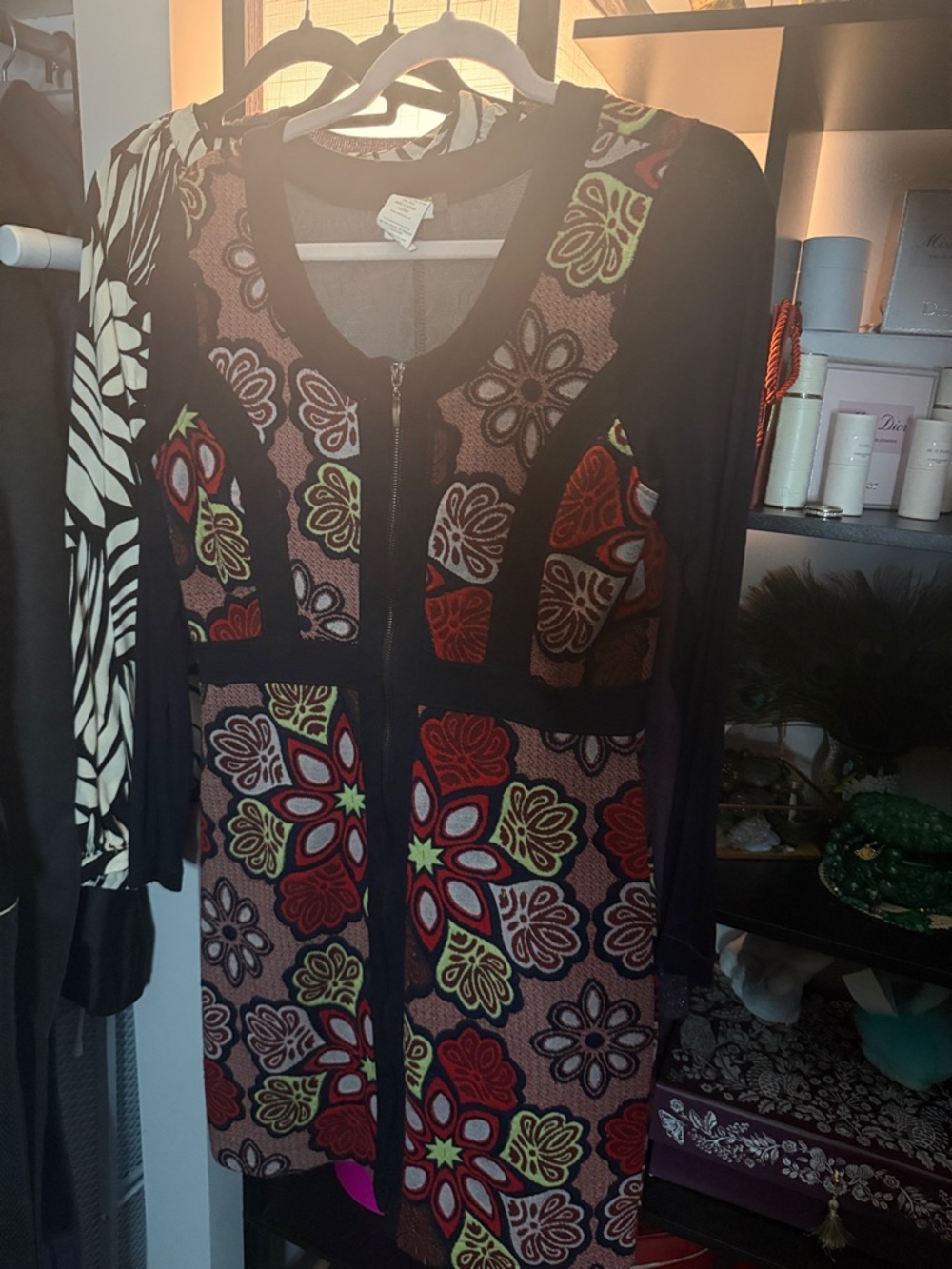 Dolcezza Bodycon Zipup Dress